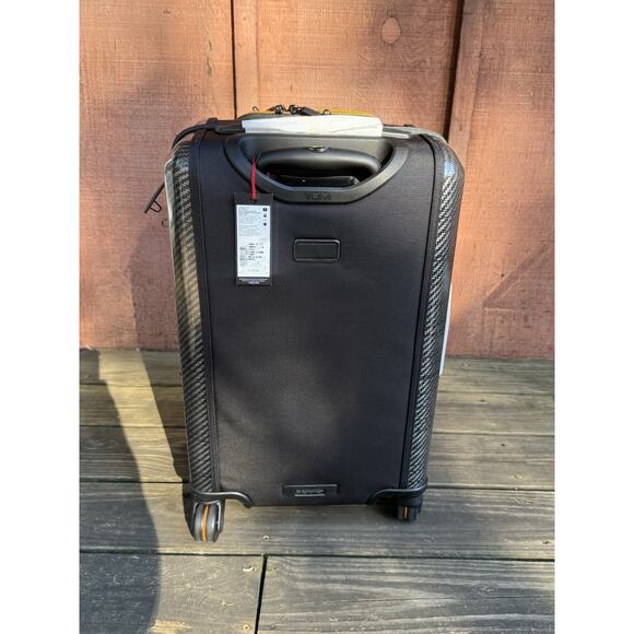 TUMI McLaren Aero International Expandable 4 Wheel Carry On Luggage $1795 NEW - Picture 7 of 14